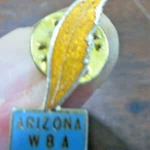 ARIZONA  STATE W.BA. WOMEN’S BOWLING ASSOCIATION SOUVENIR TOURNAMENT PIN