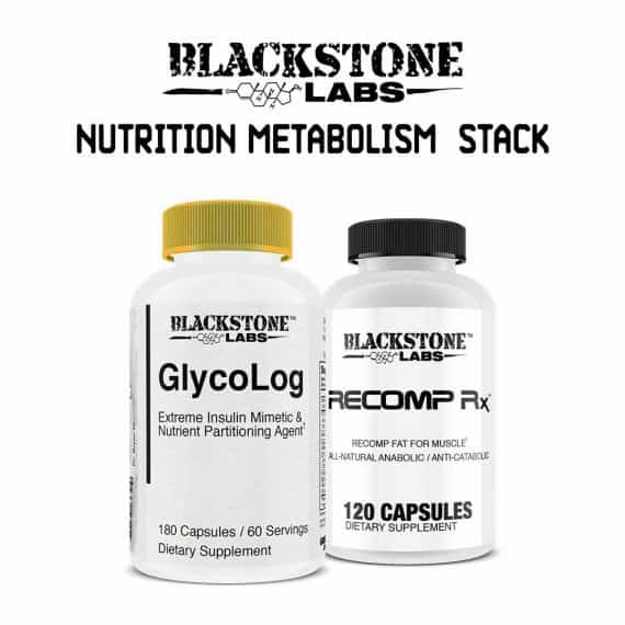 Blackstone Labs Nutrition Metabolism Stack – Recomp RX + Glycolog