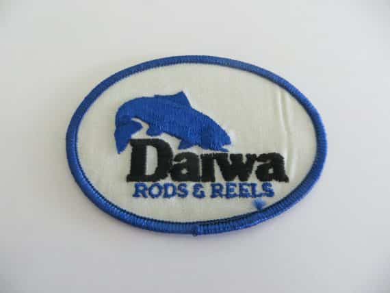 Daiwa Rods & Reels fishing equipment fresh water salt water original patch