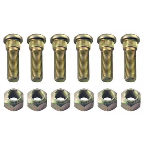 Ford Tractor Wheel Nut & Stud Package, 2WD – HFWNS6