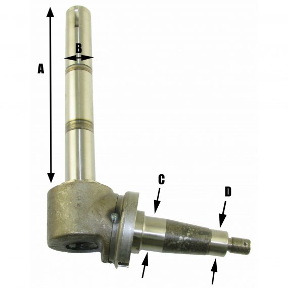 International Tractor Spindle, 2WD, RH – HH383913