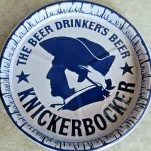 KNICKERBOCKER,THE BEER DRINKER’S BEER,GREAT ENGLISHMAN PORTRAIT TIP TRAY COLLECT