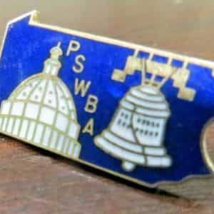 p.s.w.b.a. Post Standard  Women’s Bowling Association pin from Syracuse New York