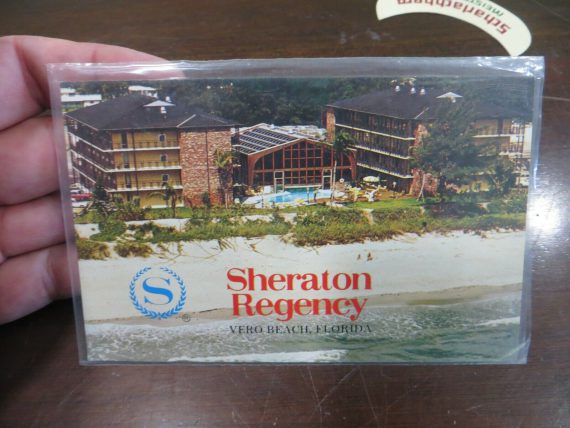 SHERATON REGENCY VERO BEACH FLORIDA RESORT HOTEL PRIME RIB SPECIALISTS post card