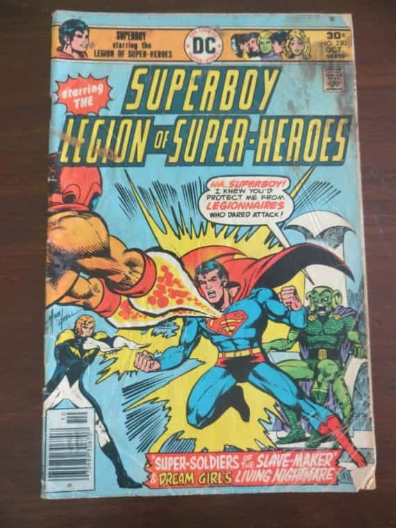 SUPERBOY LEGION OF SUPER-HEROES 1976 SUPER SOLDIERS OF THE SLAVE MAKE COMIC BOOK