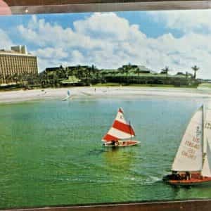 THE MARCO BEACH HOTEL & VILLAS MARCO ISLAND FLORIDA GULF OF MEXICO,post card