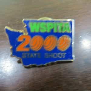 WSPITA WASHINGTON STATE TRAP ASSOCIATION 2000 STATE SHOOT SOUVENIR PIN