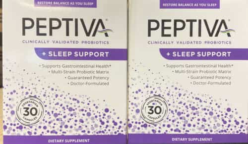 2X Peptiva Clinically Validated Probiotics + Sleep Support 30 ct