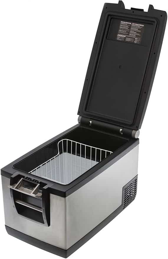 arb-10801602-portable-fridge-freezer-63-quarts-electric-powered-12v-110v-for-car-boat-truck-suv-rv-home-series-ii-black