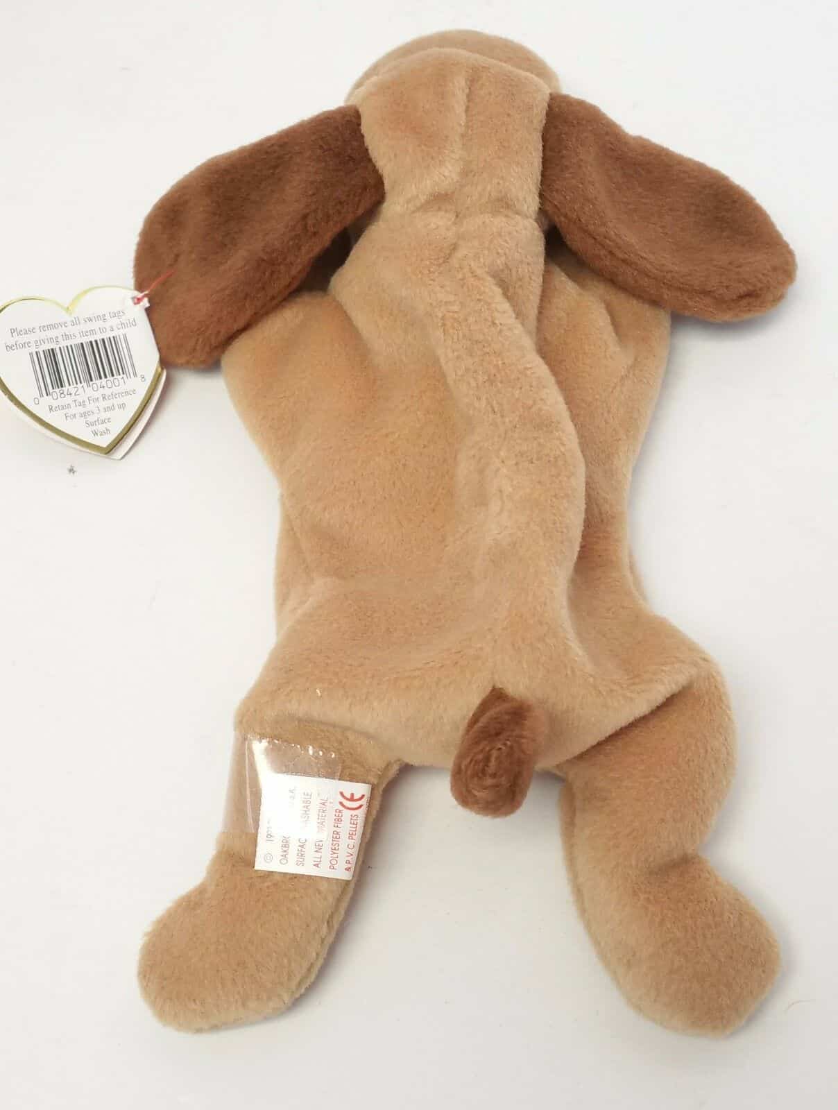 ty-original-beanie-babies-nanook-bones-pugsly-weenie-dogs-set-of-4-pvc-pellets