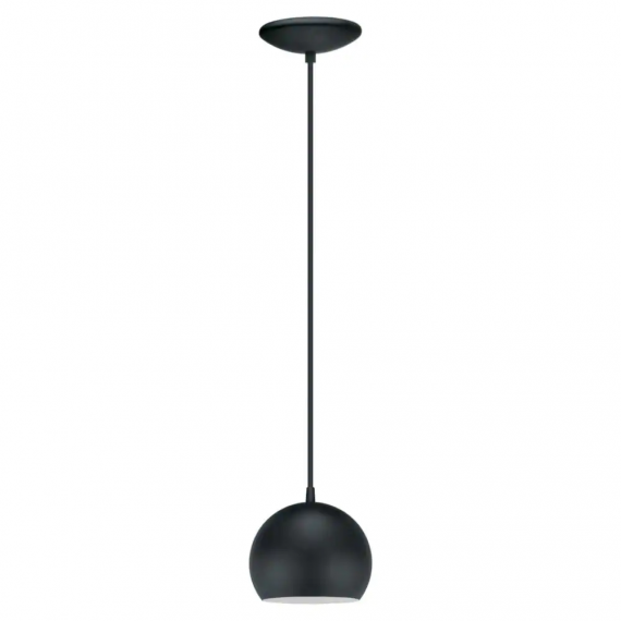 eglo-92358a-petto-1-light-black-mini-pendant-with-metal-shade