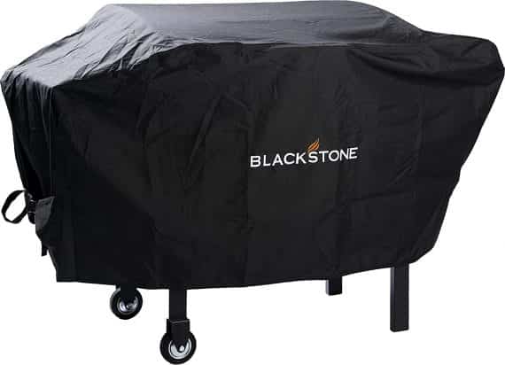 Blackstone 5091 (50 x 41 Inches) –Water, Weather Resistant Heavy Duty 600D Polyester Outdoor BBQ Cover –– Fits Griddle & Charcoal Grill Combo & 22″ Tabletop Griddle, 22 Inch, Black