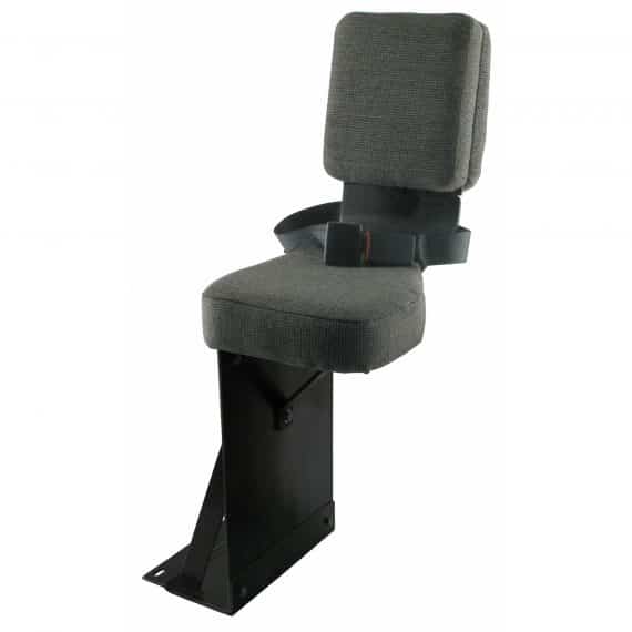 Case IH Tractor Side Kick Seat, Gray Fabric – SA8301394