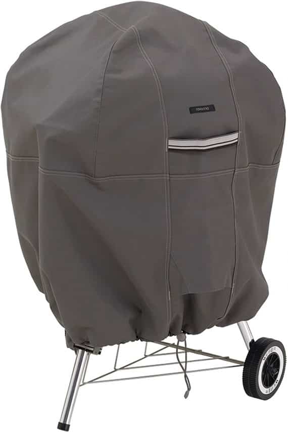 Classic Accessories Ravenna Water-Resistant 26.5 Inch Kettle BBQ Grill Cover – 55-178-015101-EC