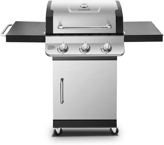 Dyna-Glo DGP397SNN-D Premier 3 Burner Natural Gas Grill, Stainless