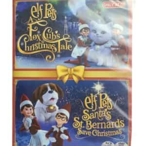 Elf Pets DVD 2 in 1 Fox Cub’s Christmas Tale Santas St. Bernard’s Save Christmas