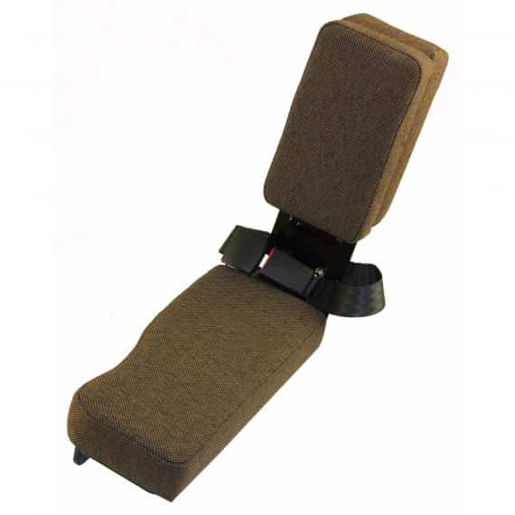 John Deere Cotton Picker Side Kick Seat, Kayak Brown Fabric – SR8301678