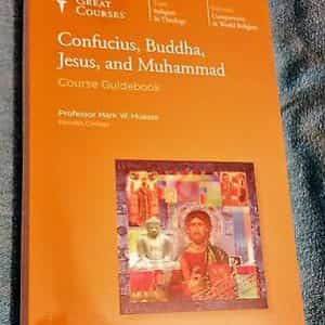 The Great Courses Book & DVDs Confucius Buddha Jesus Muhammad Sealed Mark Muesse