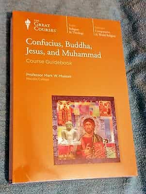 The Great Courses Book & DVDs Confucius Buddha Jesus Muhammad Sealed Mark Muesse