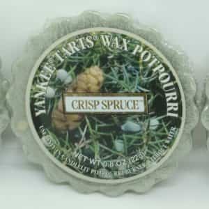 Yankee Candle Crisp Spruce Tarts Lot of 4 Wax Paraffin Melts Warmer .8 oz HTF