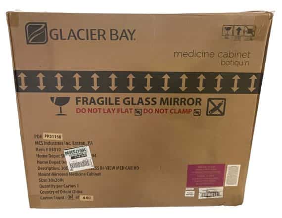 glacier-bay-1004-733-894-30-in-x-26-in-frameless-recessed-or-surface-mount-bi-view-medicine-cabinet-with-mirror