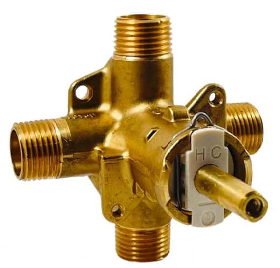Moen 82510 Brass Rough-In Posi-Temp Pressure-Balancing Cycling Tub and Shower Valve – 1/2 in. IPS Connection