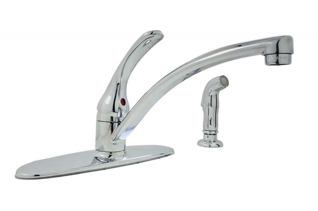 Delta Foundations B4410LF SingleHandle Standard Kitchen Faucet with
