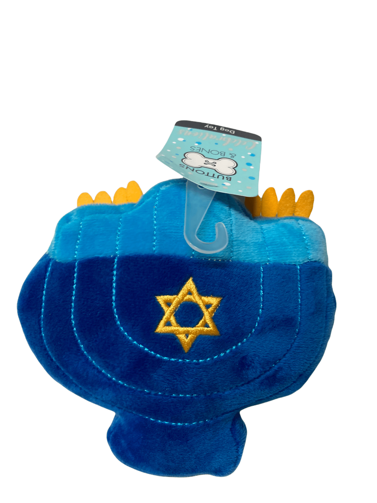 Hanukkah Menorah Dog Toy Chanukah Hanukkiah Star of David