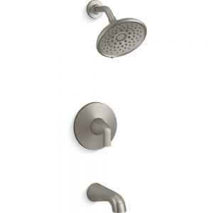 Kohler Cursiva R26929-4G-BN Single-Handle 3-Spray Tub and Shower Faucet in Vibrant Brushed Nickel (Valve Included)