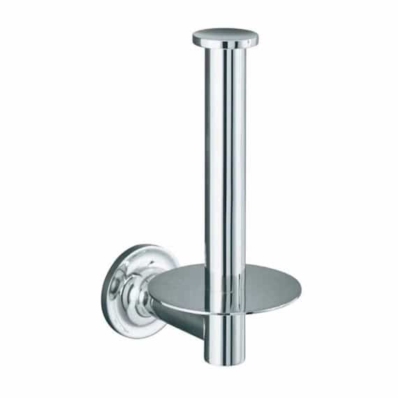 Kohler Purist 14444-CP Wall-Mount Single Post Toilet Paper Holder in Polished Chrome