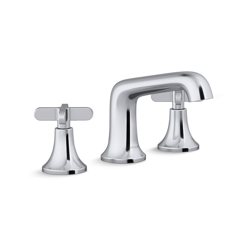 Kohler Setra R29666-3D-CP 8 in. Widespread 2-Handle Bathroom Faucet in Polished Chrome