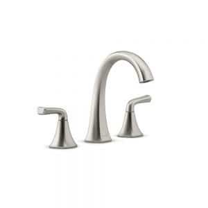 Kohler Sundae R28797-4D-BN 8 in. Widespread 2-Handles Bathroom Faucet in Vibrant Brushed Nickel