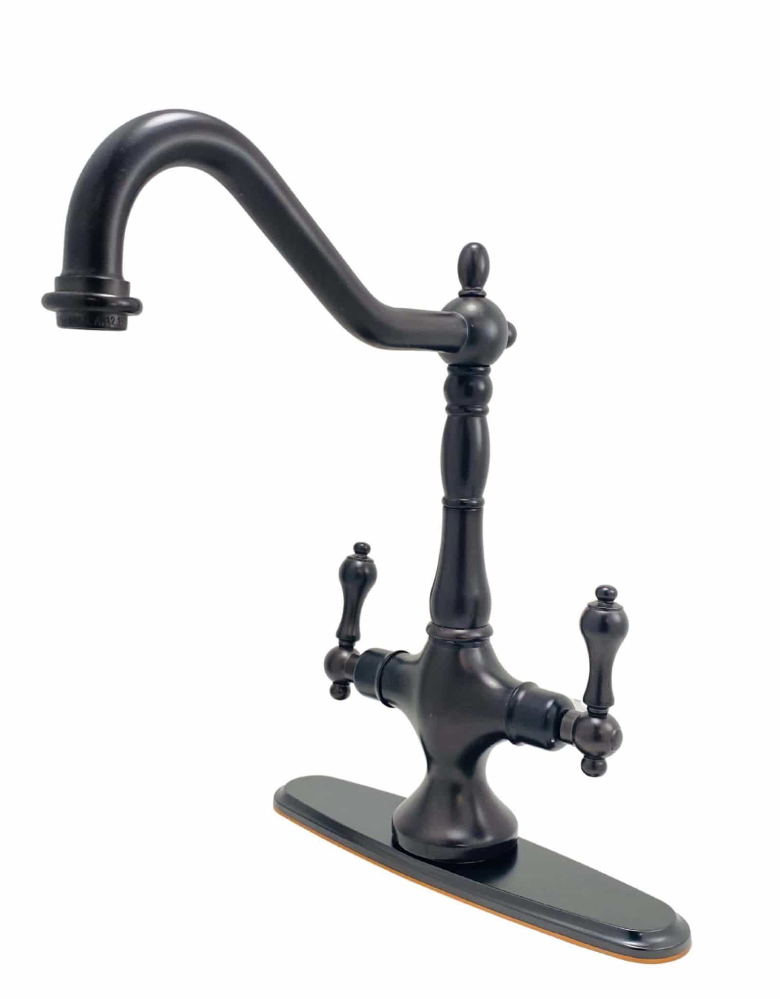 Moen Wetherly 87999BRB Single Hole Kitchen Faucet Mediterranean Bronze