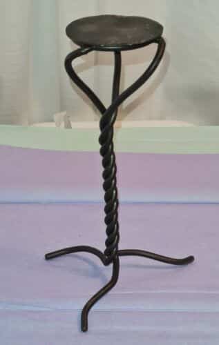 primitive-twisted-metal-candle-holder-10-high-5-wide
