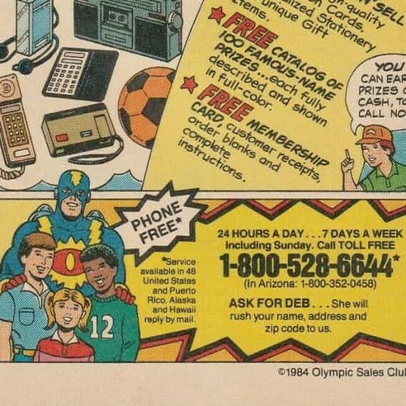 olympic-sales-club-print-ad-1984-sell-and-earn-prizes-96-captain-o