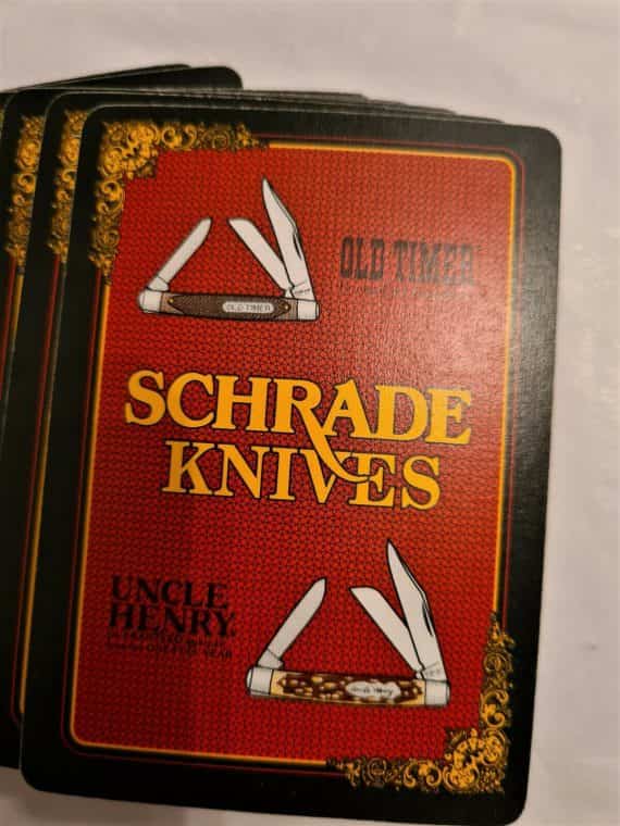 shrade-knives-playing-cards-complete-54-card-deck-uncle-henry-old-timer-no-box