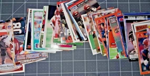 97-cincinatti-bengals-football-trading-cards-plus-13-cleveland-browns