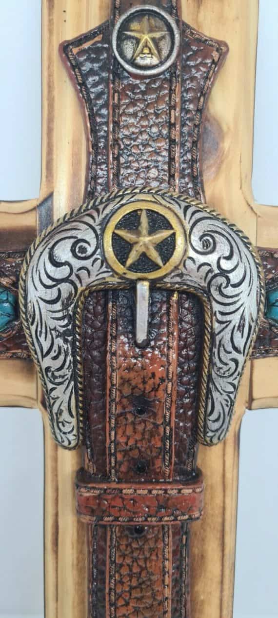 wood-and-poly-resin-cross-with-leather-look-belt