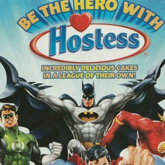 Hostess Cakes Print Ad 2010 In a League of Their Own Comic Book Heros