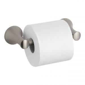 Kohler Coralais K-13434-BN Wall Mount Double Post Toilet Paper Holder in Vibrant Brushed Nickel