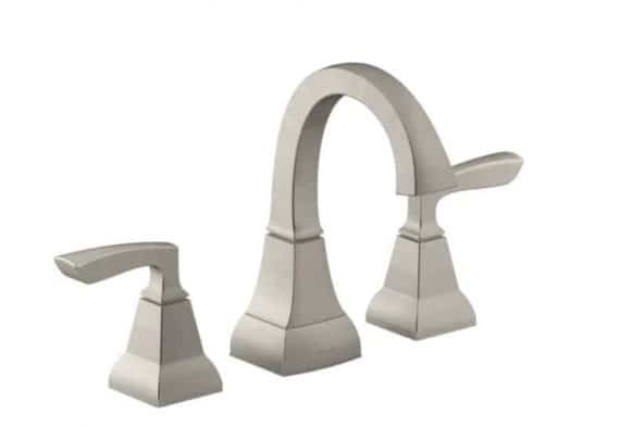 KOHLER Kallan R24056-4D-BN 8 in. Widespread 2-Handle Bathroom Faucet in Vibrant Brushed Nickel