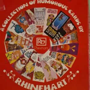 Lot of 12 Vintage Humorous Greeting Cards BOXED- Rhinehart NOS Springfield Tenn