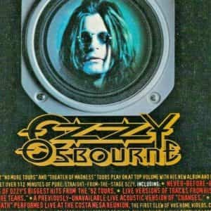 Ozzy Osbourne Print Ad 1993 Live & Loud Album from 1992 Sold Out Tours
