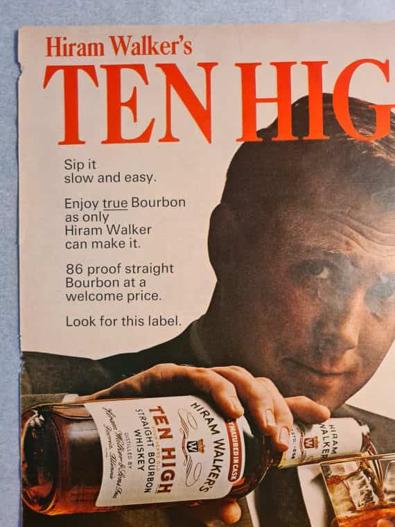 1967-ten-high-bourbon-hiram-walker-vintage-print-ad-10-x-13-b
