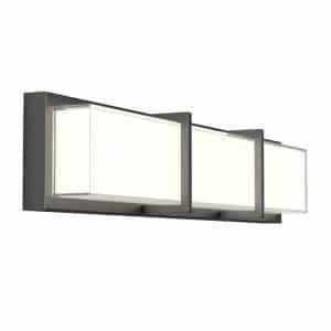 Artika 27VAN-SU-MB Subway 27 in. 1-Light Black LED Modern Bath Vanity Light Bar for Bathroom