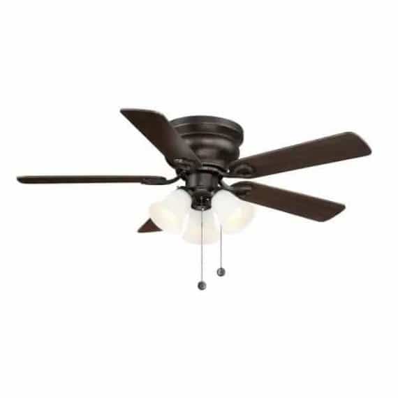 Clarkston SW18030 ORB II 44 in. LED Indoor Oil Rubbed Bronze Ceiling Fan with Light Kit