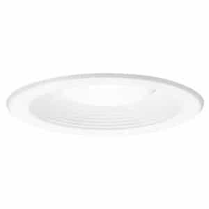 Halo 5000P 5 in. White Recessed Ceiling Light Trim with Open Splay