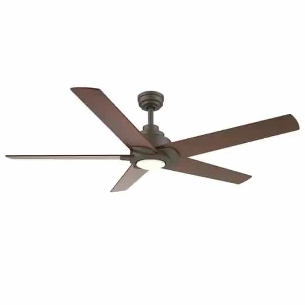 Home Decorators Collection 34617 Mickelson 52 In Led Indoor Oil Rubbed Bronze Ceiling Fan With Light - Home Decorators Collection Ceiling Fans With Lights