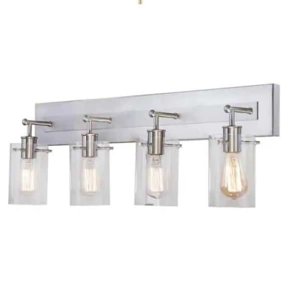 hampton-bay-ds19074-regan-ds1907429-13-in-4-light-brushed-nickel-bathroom-vanity-light-with-clear-glass-shades