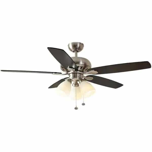 hampton-bay-51750-rockport-52-in-indoor-led-brushed-nickel-ceiling-fan-with-light-kit-downrod-reversible-blades-and-reversible-motor
